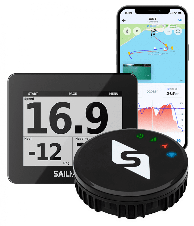 Handheld sailing GPS Sailmon