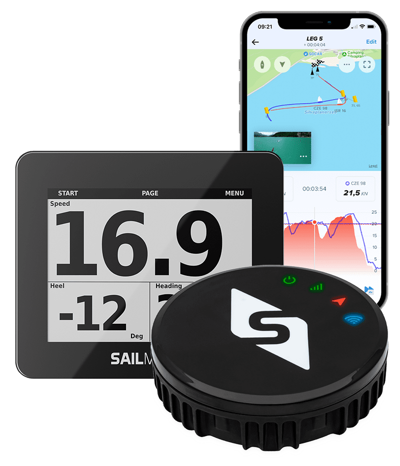performance boost with Handheld sailing GPS